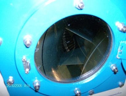 gas turbine observation window
